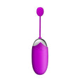 Ou vibrator PRETTYLOVE - Abner, control prin aplicație, 12 funcții de vibrație, 7.5 cm x 3.3 cm, mov
