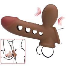 Manșon gonflabil PRETTY LOVE Airbag Tyronn, pentru îngroșarea penisului, întârzierea ejaculării și stimulare, culoarea pielii