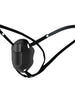 Ham cu vibrator PRETTY LOVE Carter, cu curele reglabile și vibrator bullet detașabil, 12 funcții de vibrație, negru