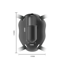 Ham cu vibrator PRETTY LOVE Carter, cu curele reglabile și vibrator bullet detașabil, 12 funcții de vibrație, negru