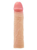 Manșon realist PRETTY LOVE CHELSEA, pentru extensia penisului, material moale și rezistent la apă, 22.5 cm, culoarea pielii