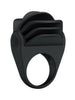 Inel pentru penis PRETTY LOVE Chester, cu vibrator bullet inclus, din silicon, diametru 3 cm, negru