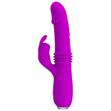 Vibrator rabbit PRETTY LOVE Dorothy, 3 funcții de penetrare automată, 12 funcții de vibrație, rezistent la apă, mov