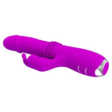 Vibrator rabbit PRETTY LOVE Dorothy, 3 funcții de penetrare automată, 12 funcții de vibrație, rezistent la apă, mov