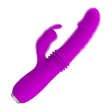 Vibrator rabbit PRETTY LOVE Dorothy, 3 funcții de penetrare automată, 12 funcții de vibrație, rezistent la apă, mov