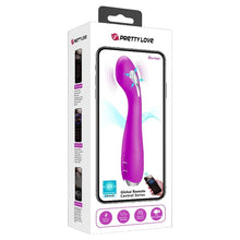 Vibrator PRETTY LOVE Hector, pentru stimularea punctului G, control prin aplicație, funcție de electroșoc, vibrații personalizate, roz