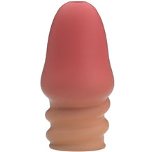 Manșon PRETTY LOVE Jeremy, pentru îngroșarea penisului, întârzierea ejaculării și stimulare, din TPR, culoarea pielii