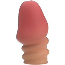 Manșon PRETTY LOVE Jeremy, pentru îngroșarea penisului, întârzierea ejaculării și stimulare, din TPR, culoarea pielii