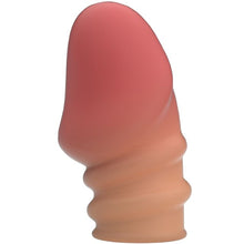 Manșon PRETTY LOVE Jeremy, pentru îngroșarea penisului, întârzierea ejaculării și stimulare, din TPR, culoarea pielii