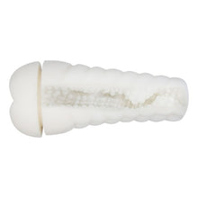 Masturbator automat PRETTY LOVE Sally, simulare anală realistă, cu funcție de sunet, 12 funcție de vibrație, alb cu auriu