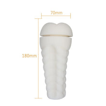 Masturbator automat PRETTY LOVE Sally, simulare anală realistă, cu funcție de sunet, 12 funcție de vibrație, alb cu auriu