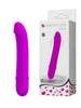Vibrator PRETTY LOVE Beck, 10 funcții de vibrație, design ușor curbat, din silicon hipoalergenic, culoare roz, 12 cm