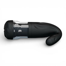 Masturbator automat PRETTY LOVE Breton, cu interior texturat, 4 moduri de vibrație și de rotație, culoare negru