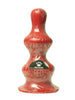 Plug anal PROWLER RED Doowy Red, din PVC, lungime inserabilă 17.8 cm, diametru 7.7 cm, culoare roșu