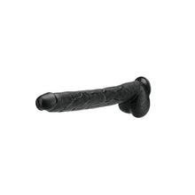 Dildo PROWLER RED The Destroyer, cu bază cu ventuză pentru fixare, rezistent la apa, lungime 38 cm, negru