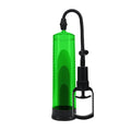 Pompă manuală PUMPED Basic Pump 2, pentru mărirea penisului și îmbunătățirea performanțelor sexuale, 31 cm, verde