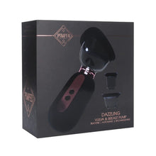 Pompă electrică PUMPED Dazzling Vulva & Breast Pump, pentru stimularea zonelor erogene feminine, culoare negru