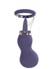 Pompă electrică PUMPED Sensual Vulva & Breast Pump, pentru stimularea zonelor erogene feminine, culoare mov