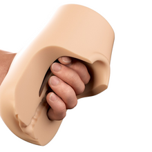 Masturbator realist PUSSY POUNDER Squeeze Stroker, simulare vaginală realistă, control personalizat, din TPE moale, culoarea pielii