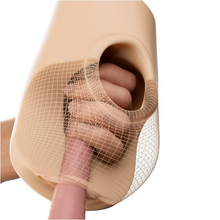 Masturbator realist PUSSY POUNDER Squeeze Stroker, simulare vaginală realistă, control personalizat, din TPE moale, culoarea pielii