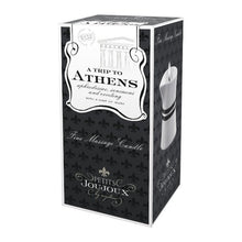 Lumanare pentru masaj Petits Joujoux - Athens, cu aroma de mosc si patchouli, 120 gr