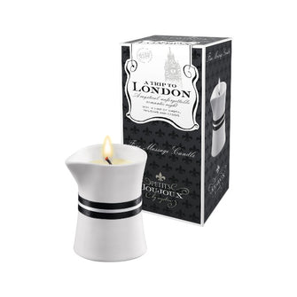 Lumanare pentru masaj Petits Joujoux - London, cu aroma de menta, 120 gr