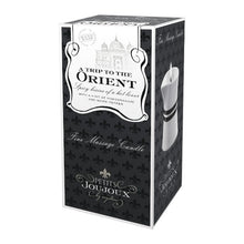 Lumanare pentru masaj Petits Joujoux - Orient, cu aroma de rodie si piper alb, 120 gr