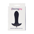Plug Anal cu vibrații LOVING JOY Paragon, 7 funcții de vibrație, lungime inserabilă 8 cm, diametru 3.5 cm, culoare negru