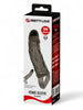 Manșon realist pentru penis PRETTY LOVE Brayden, pentru extensie și îngroșare, lungime 13.5cm, negru transparent