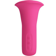 Vibrator PrettyLove - Clyde, pentru stimularea clitorisului, 12 functii de vibratie, 11.5 cm, roz