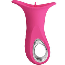 Vibrator PrettyLove - Clyde, pentru stimularea clitorisului, 12 functii de vibratie, 11.5 cm, roz