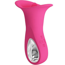 Vibrator PrettyLove - Clyde, pentru stimularea clitorisului, 12 functii de vibratie, 11.5 cm, roz