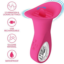 Vibrator PrettyLove - Clyde, pentru stimularea clitorisului, 12 functii de vibratie, 11.5 cm, roz