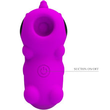 Stimulator PrettyLove - Magic Unicorn, pentru stimulare clitorisului, 7.5 cm, mov