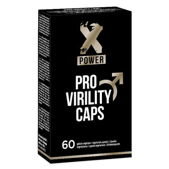 Capsule XPower Pro Virility, pentru potenta, virilitate, stimulare erectie si crestere testosteron, 60 buc