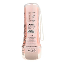 Masturbator manual REALROCK Crystal Clear Easy Rider, simulare vaginală realistă, din TPE, rezistent la apă, culoarea pielii
