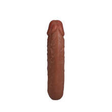 Dildo dublu REALROCK U Shape 5”, pentru dublă penetrare, compatibil cu ham strap-on, design realist, 12.7 cm, caramel