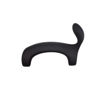 Manșon REV RINGS Penis Enhancement Sleeve, pentru îngroșarea penisului, cu capăt pentru stimularea clitorisului, negru