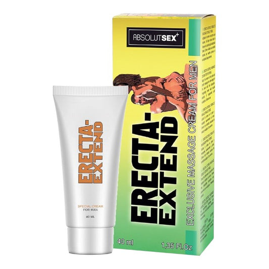 Cremă RUF AbsolutSex+ Erecta-Extend, pentru întârzierea ejaculării, cu efect revitalizant, 40 ml