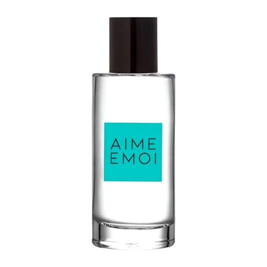 Parfum cu feromoni RUF Aime Emoi Lust, pentru femei, note de cocos, floare de portocal și ylang ylang, 50 ml