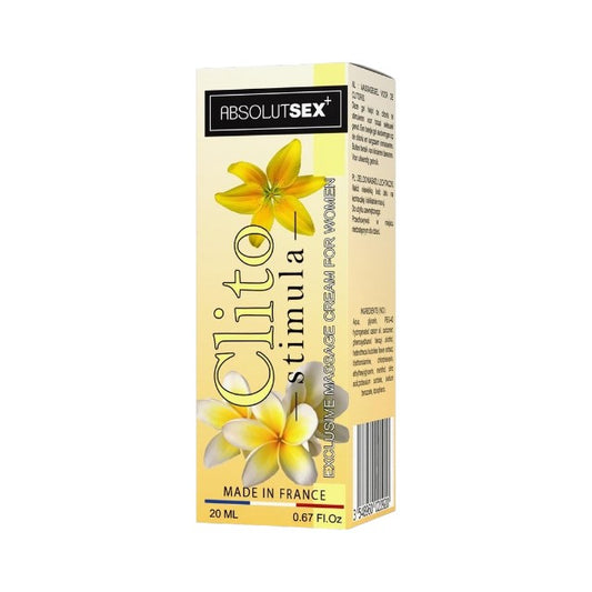Gel intim RUF Clito Stimula, pentru stimularea clitorisului și intensificarea plăcerii, 20 ml