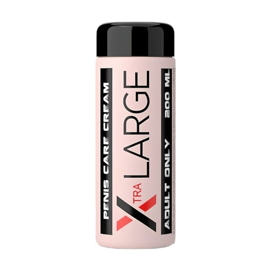 Cremă intimă X-Tra Large Penis Massage Cream, pentru îngrijirea și tonifierea penisului, cu ulei de migdale, 200 ml