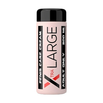 Cremă intimă X-Tra Large Penis Massage Cream, pentru îngrijirea și tonifierea penisului, cu ulei de migdale, 200 ml