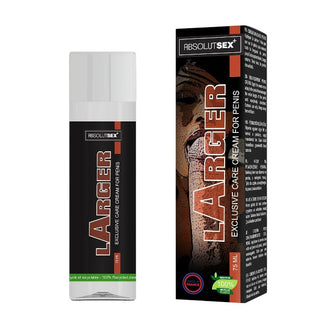 Crema Ruf Absolutsex - Larger, pentru potenta, erectii puternice, intarzierea ejacularii si marire penis, 75 ml