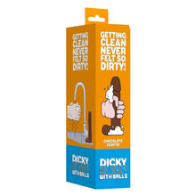 Săpun în formă de penis S-LINE Dicky Soap With Balls, perfect ca un cadou sexy și amuzant, aromă de ciocolată, maro