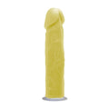 Săpun în formă de penis S-LINE Dicky Soap, bază cu ventuză, perfect ca un cadou sexy și amuzant, galben