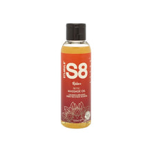 Ulei de masaj S8 Relax, pentru masaj erotic, efect afrodisiac, cu aromă de ceai verde și floare de liliac, 125 ml