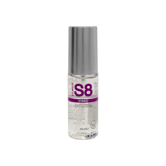 Lubrifiant hibrid S8 Hybrid Lube, pe bază de apă și silicon, fără parabeni, 50 ml
