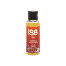 Set 3 uleiuri de masaj S8 Erotic Massage Oil, efect afrodiziac, cu ulei de Jojoba și de migdale, diverse arome, 3 x 50 ml