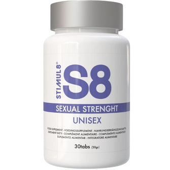 Capsule S8 Sexual Strength, unisex, pentru susținerea energiei, metabolismului și sănătății sexuale, 30 buc